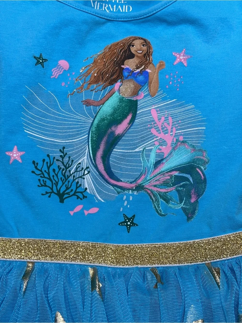 Disney The Little Mermaid Ariel Tulle Dress - Size M (8)